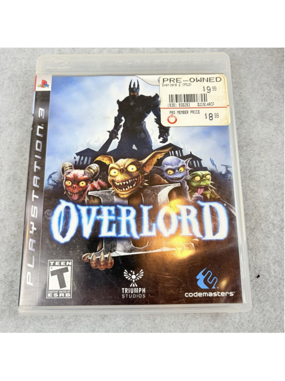 Overlord II (Sony PlayStation 3, 200, PS3) Authentic, Tested/Works Great
